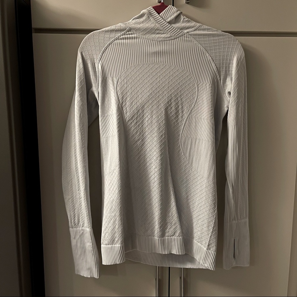 lululemon athletica White Long Sleeve Top